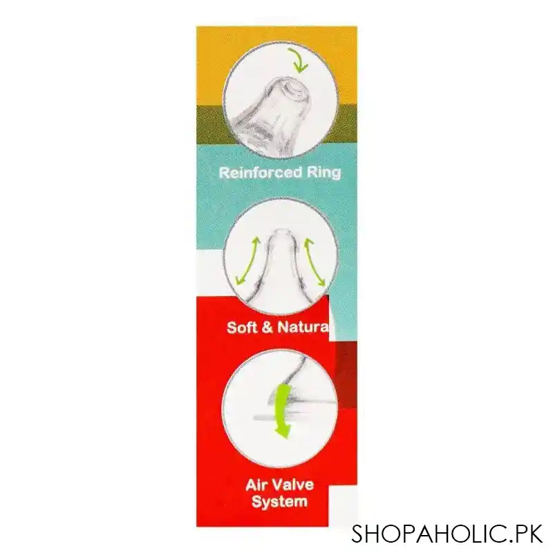 farlin silky pp wide neck feeding bottle, 0m+, 150ml/5oz, green, ab 41015 m image4