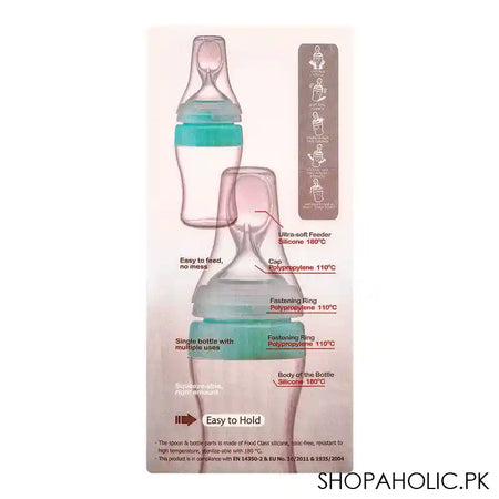Farlin Transbottle II Silicone Feeder, Ultra Soft, 4m+, 150ml, TOP-193A - Image 3