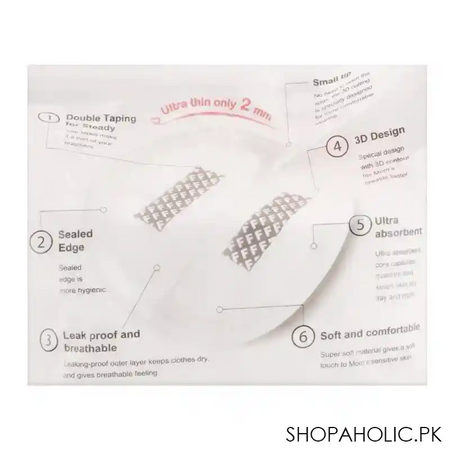farlin ultra thin breast pad, 120 pack, aa 31015 image3