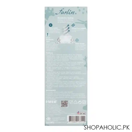 farlin wide neck a 33 glass feeding bottle, 160ml, ab 32011 image5
