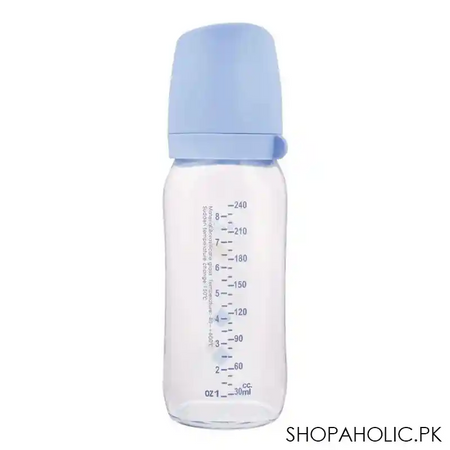 farlin wide neck a 33 glass feeding bottle, 240ml, ab 32010 main image