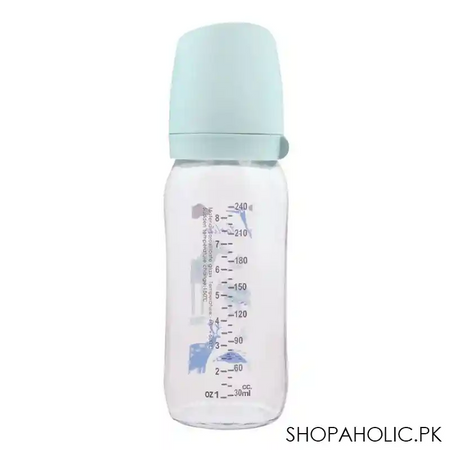 farlin wide neck a 33 glass feeding bottle, 240ml, ab 32012 main image