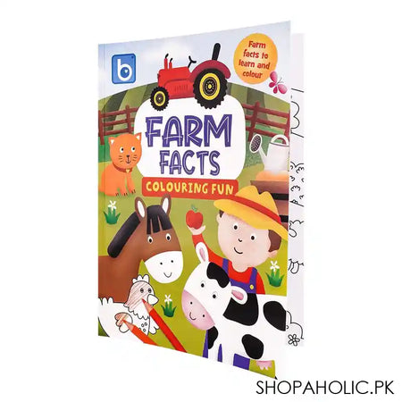 Farm Facts Colouring Fun Book - Main Image