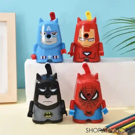 fashion super hero cartoon pencil sharpener image3