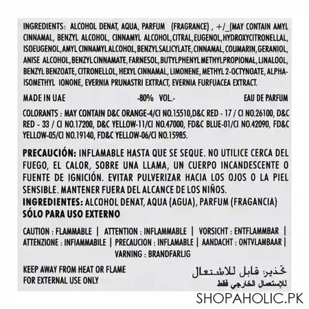 fasio essence pour femme red emper edt, fragrance for women, 100ml image4