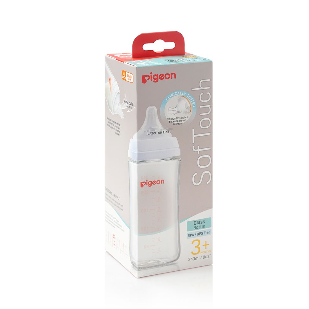 Softouch 3 WN Glass Feeder 240ML - A79437