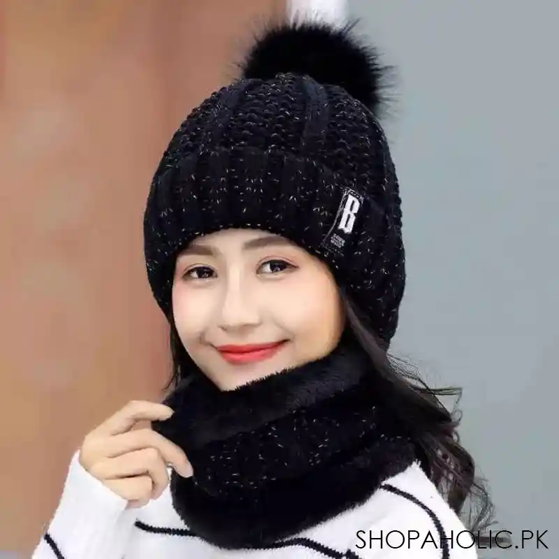 female outdoor casual windproof hat image2