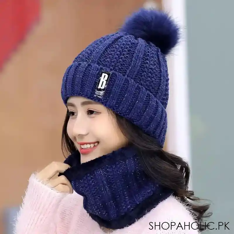 female outdoor casual windproof hat image3