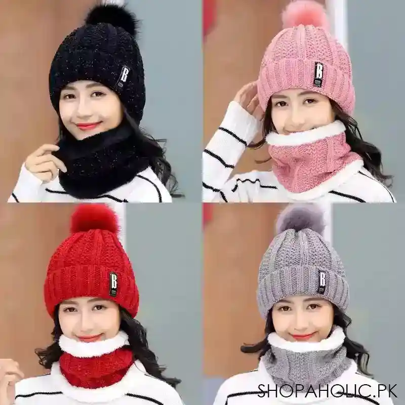 female outdoor casual windproof hat image4