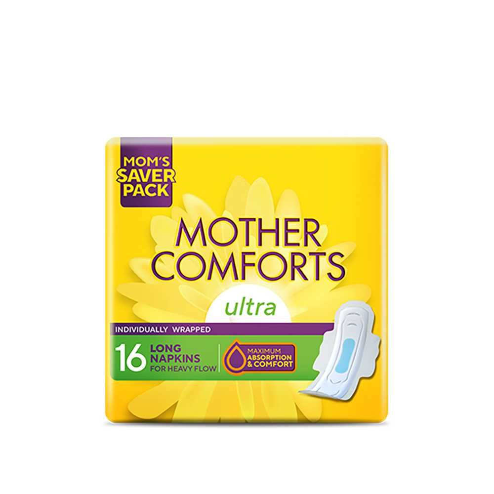 Butterfly Mother Comforts Ultra Long Napkins, 16-Pack - Main Image