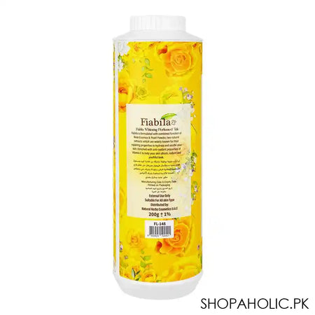 Fiabila Allure Whitening Perfumed Talcum Powder, 200ml - Image 2