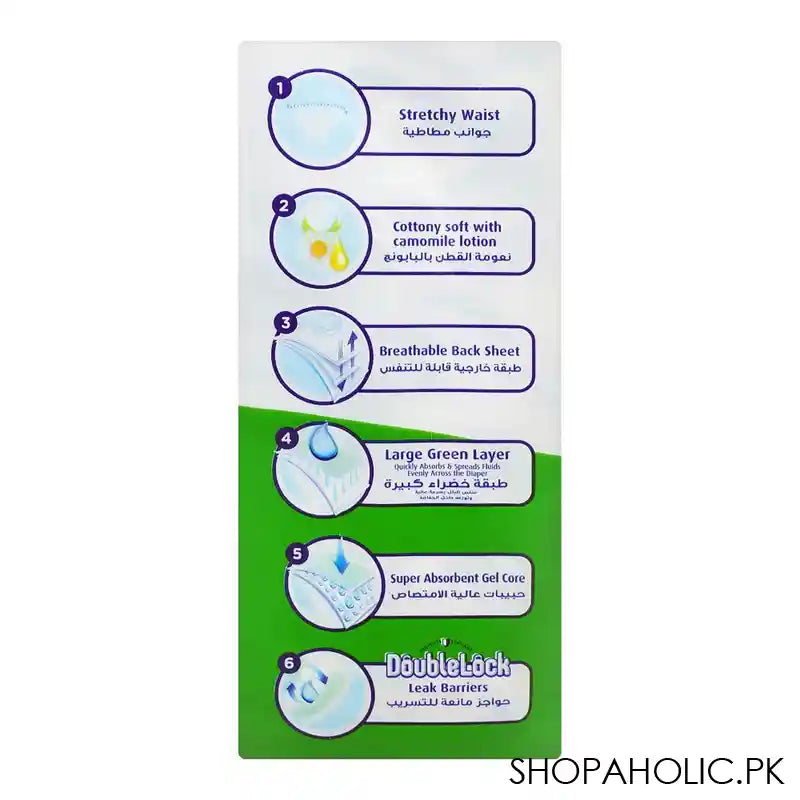 Fine Baby Diapers Mega Pack, No. 2 Small, 4-8 kgs, 96-Pack - Image 3