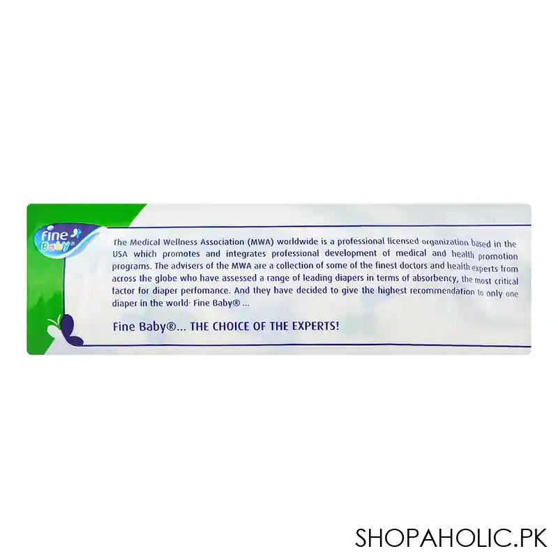 Fine Baby Diapers Mega Pack, No. 2 Small, 4-8 kgs, 96-Pack - Image 5