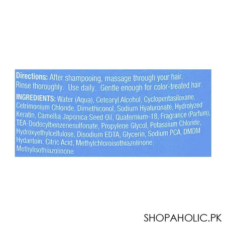 Finesse Coconut Moisturizing Conditioner, For Dry/Damaged/Stubborn Hair, 384ml - Image 3