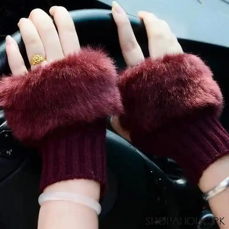 fingerless winter gloves image2