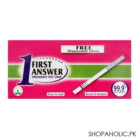 First Answer Pregnancy Test Strip Kit - Main Image