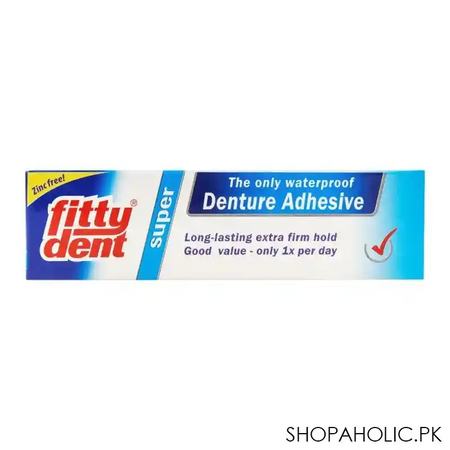 fittydent super denture adhesive cream, 40g image2