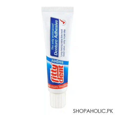 fittydent super denture adhesive cream, 40g main image