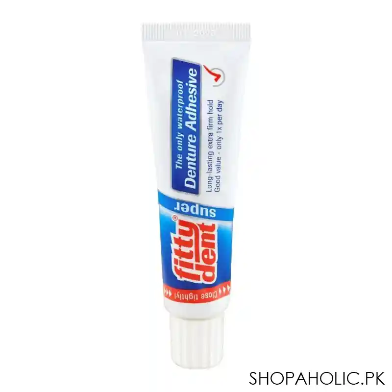 fittydent super denture adhesive cream, 40g main image