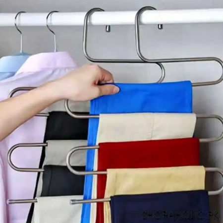 five layer stainless steel hanger main image
