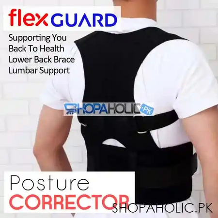 flex guard (lower back brace lumbar support) for men & women main image