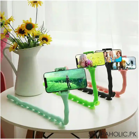 flexible worm phone holder main image