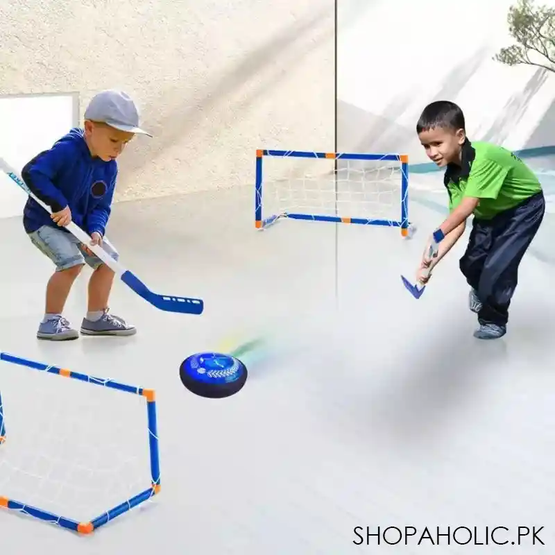 floating soccer football toy with light flashing image2