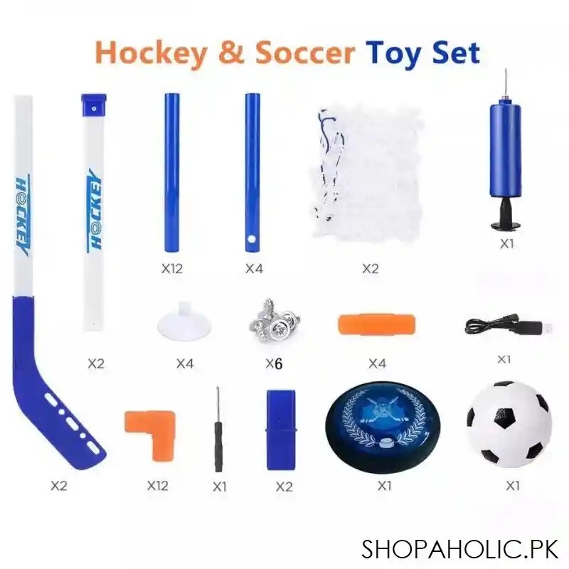 floating soccer football toy with light flashing image3