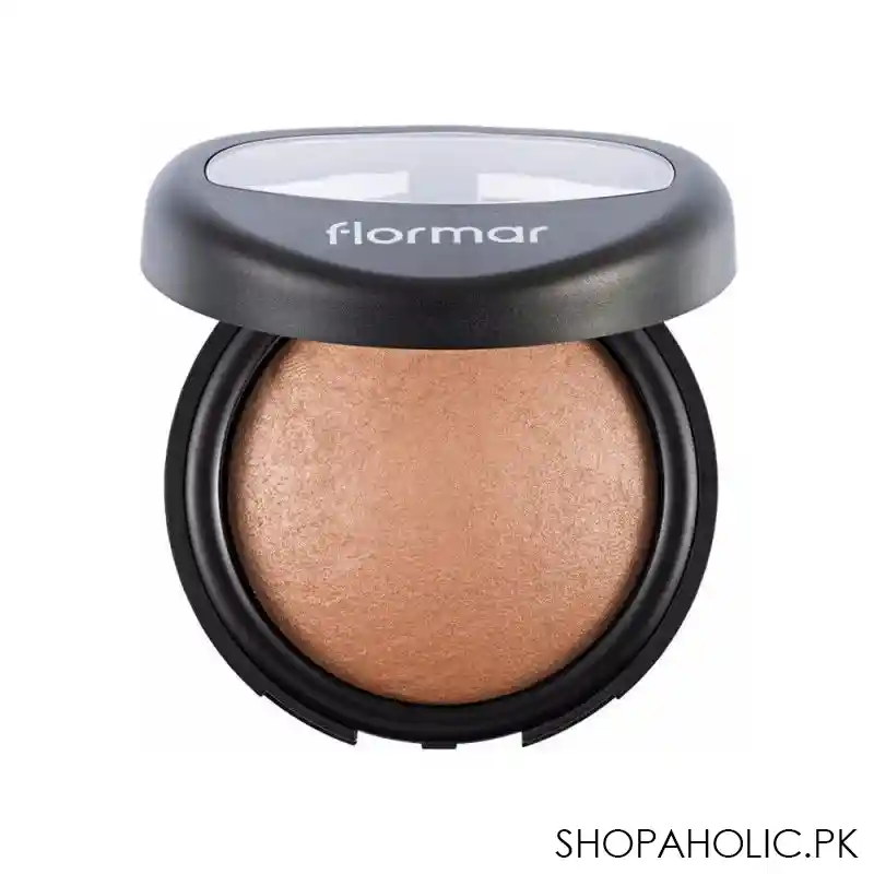 flormar baked blush on, 43 golden peach main image