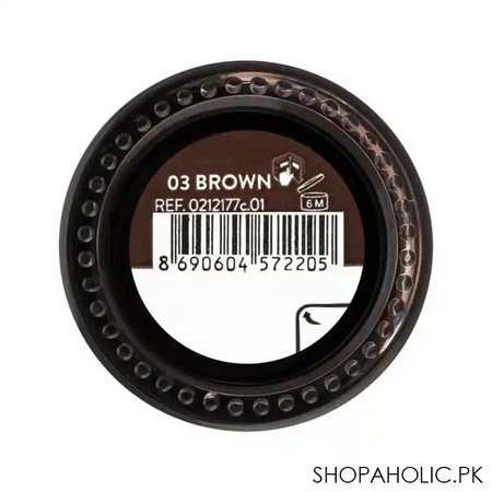 flormar brow pomade liner, brown, 03 image2