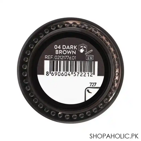 flormar brow pomade liner, dark brown, 04 image2