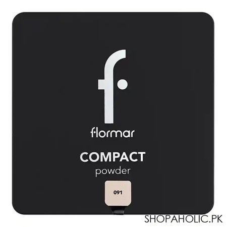 Flormar Compact Powder, 091 Medium Cream Rose - Image 3