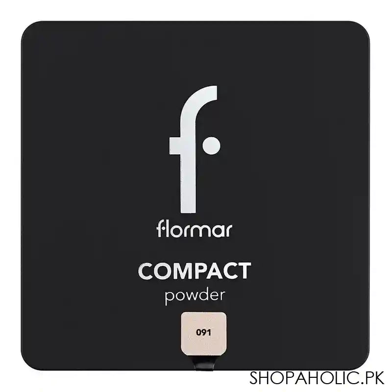 Flormar Compact Powder, 091 Medium Cream Rose - Image 3
