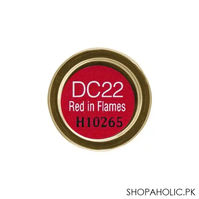 flormar deluxe cashmere stylo lipstick, dc22, red in flames image3