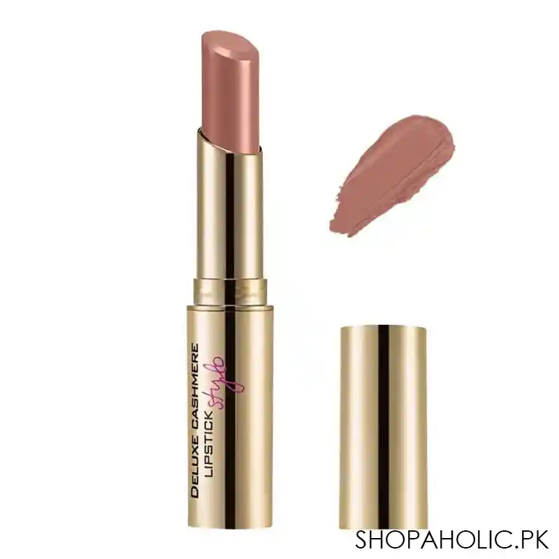 flormar deluxe cashmere stylo lipstick, dc28, absolute nude main image