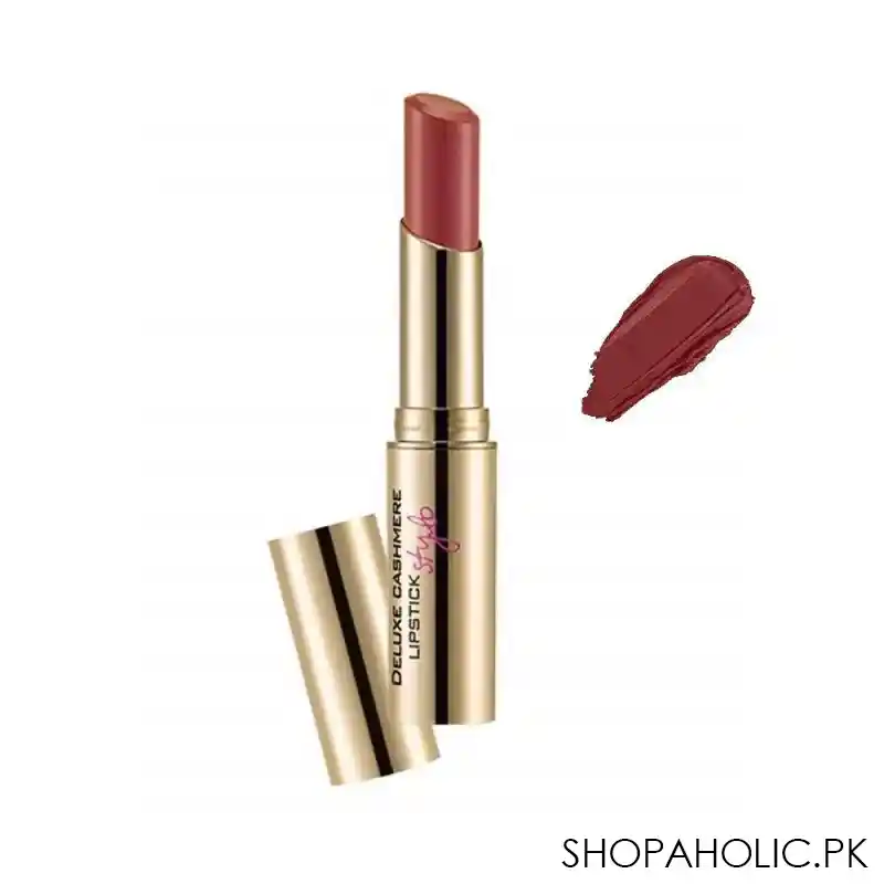 flormar deluxe cashmere stylo lipstick, dc35 starry rose main image