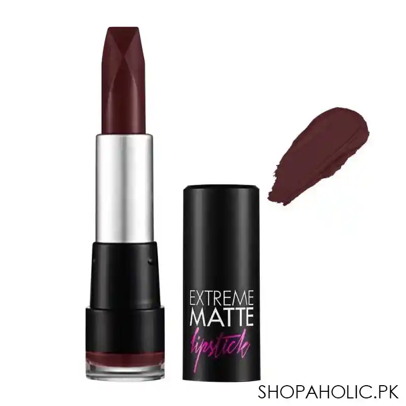 flormar extreme matte lipstick, 07, haute burgundy main image