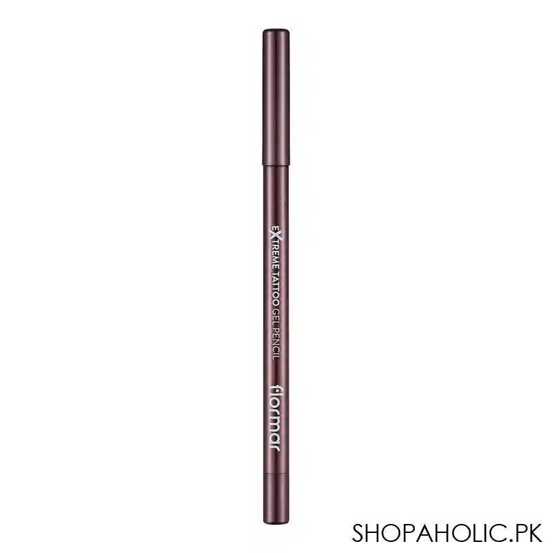 Flormar Extreme Tattoo Gel Pencil, 10 Dusty Plum - Image 2
