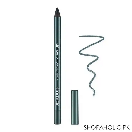 flormar extreme tattoo gel pencil, deep green, 03 main image