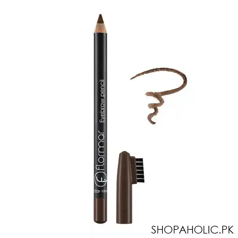 flormar eye brow pencil, 402 brown main image