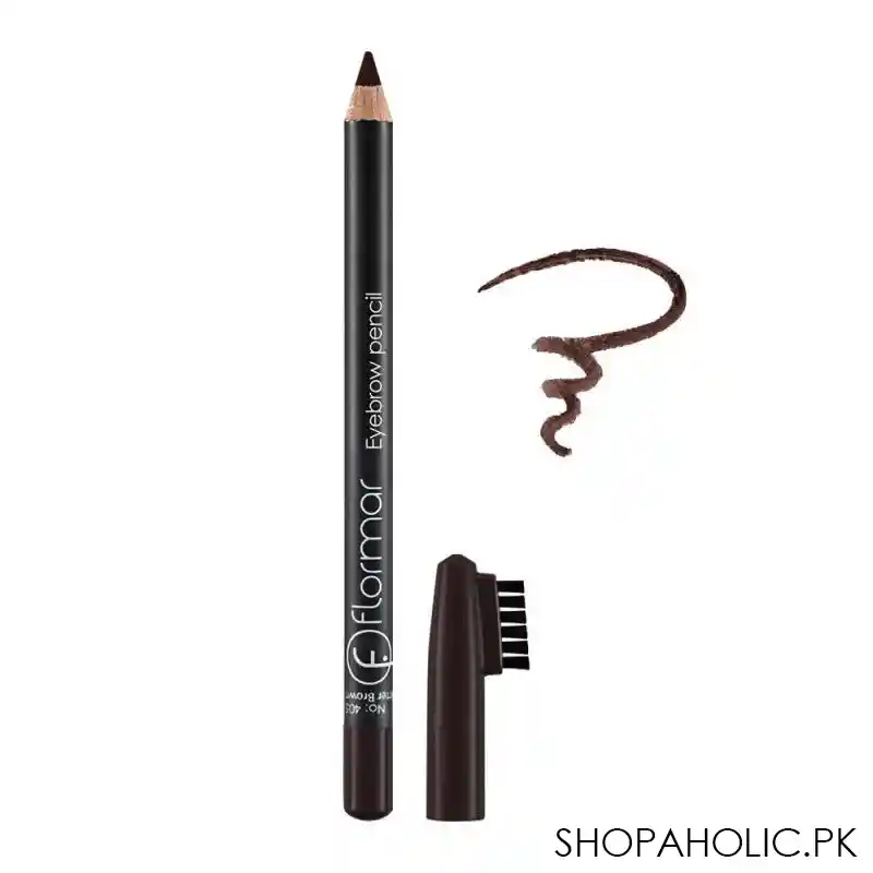 flormar eye brow pencil, 405 bitter brown main image