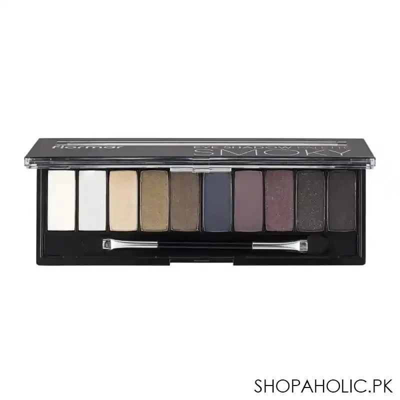 flormar eye shadow palette, 02 smoky main image