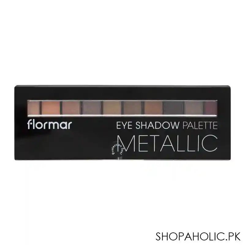 flormar eye shadow palette, 04 metallic image2