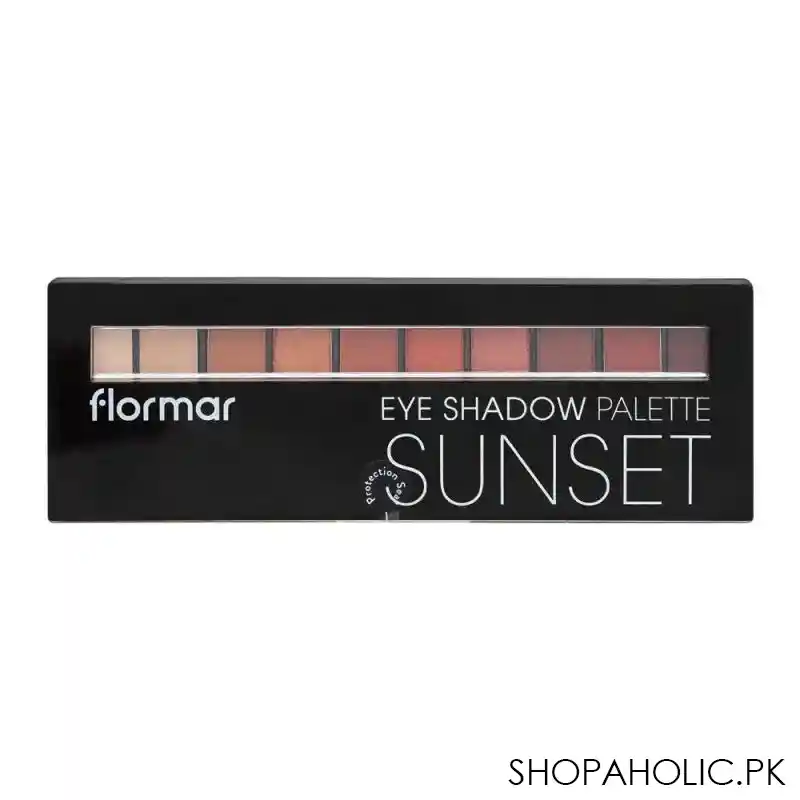 flormar eye shadow palette, sunset image2
