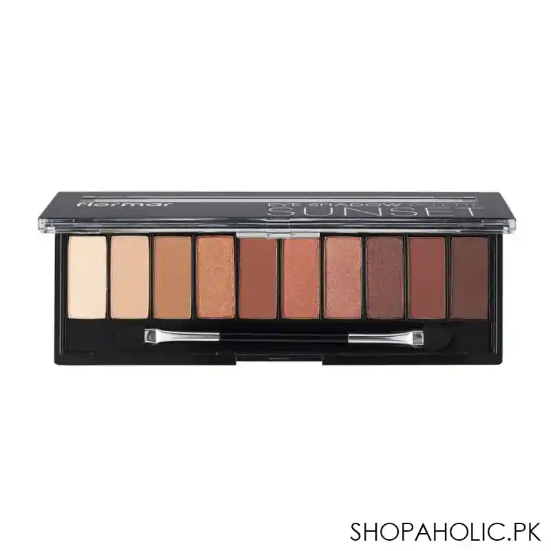 flormar eye shadow palette, sunset main image