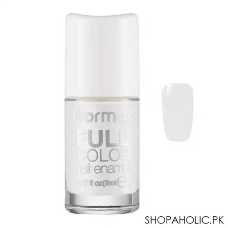 flormar full color nail enamel, fc01 over the alps, 8ml main image