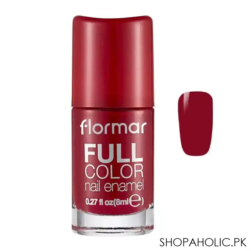 flormar full color nail enamel, fc09 neo love story, 8ml main image