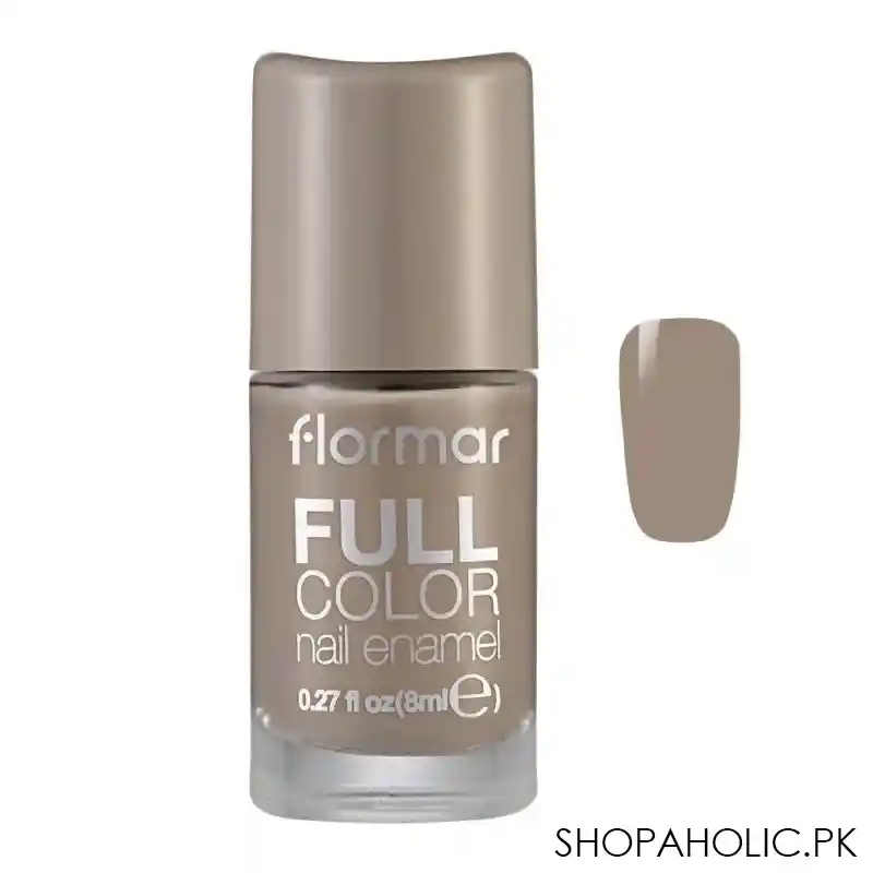 flormar full color nail enamel, fc42 sandy toes, 8ml main image