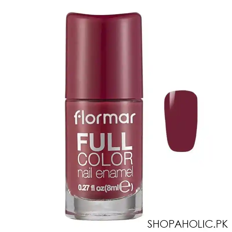 flormar full color nail enamel, fc65 lady slippers, 8ml main image