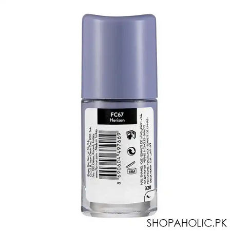 flormar full color nail enamel, fc67 horizon, 8ml image2